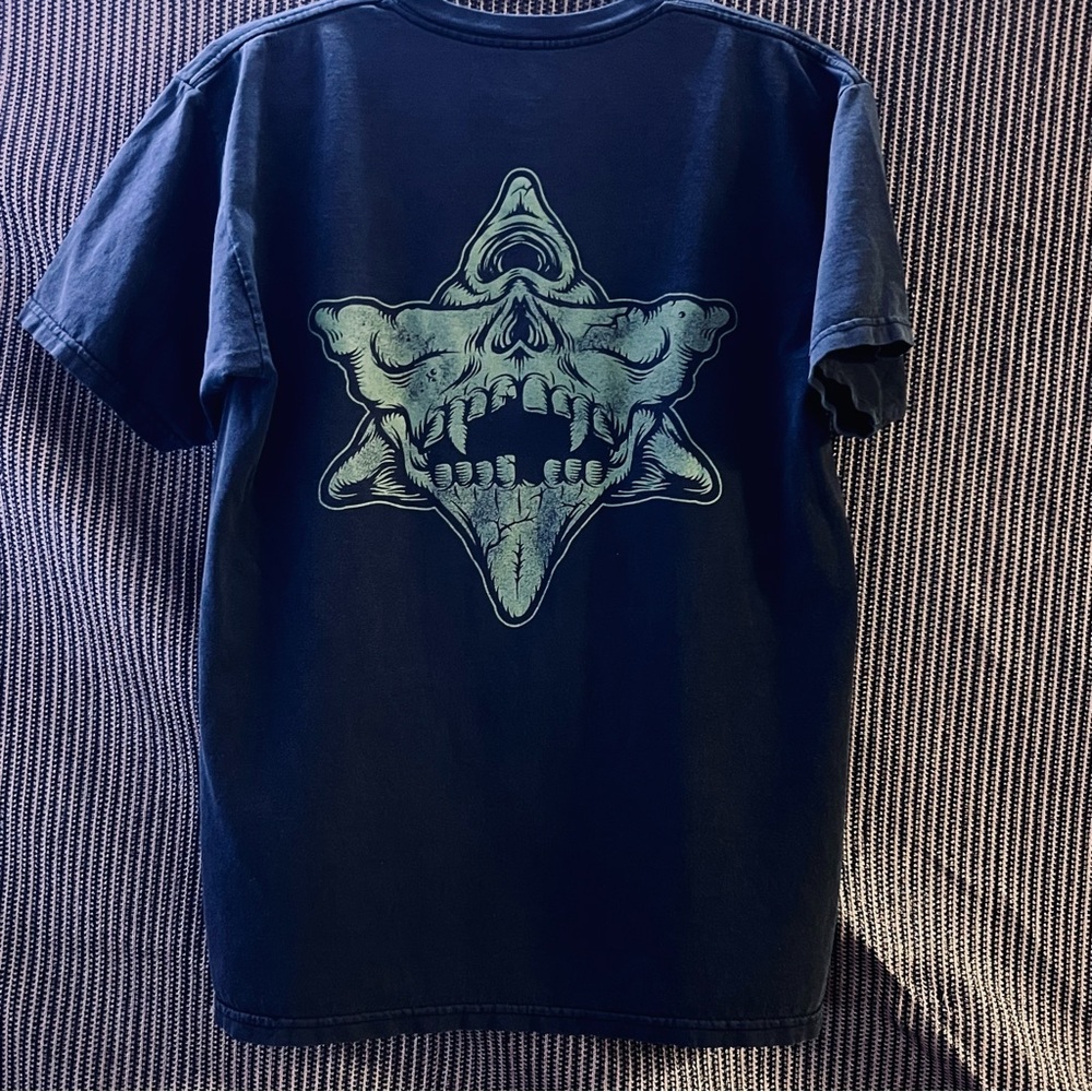 RARE Pyramid Country Medium Black T-Shirt Doomshop Collaboration SkateTee medium